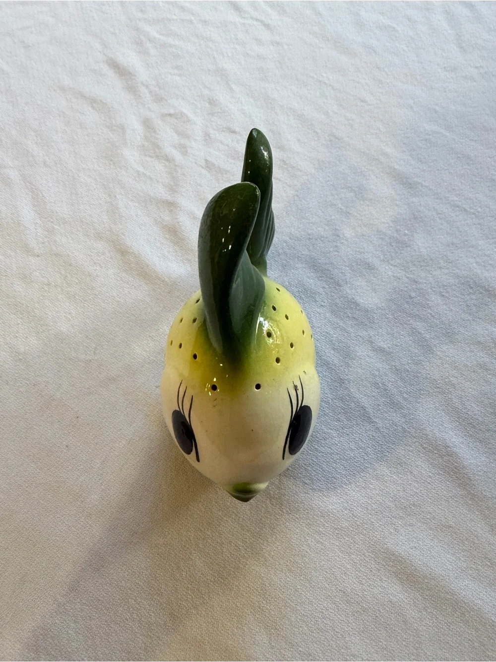 VTG MCM Ceramic Anthropomorphic Fish Appetizer/Toothpick Holder